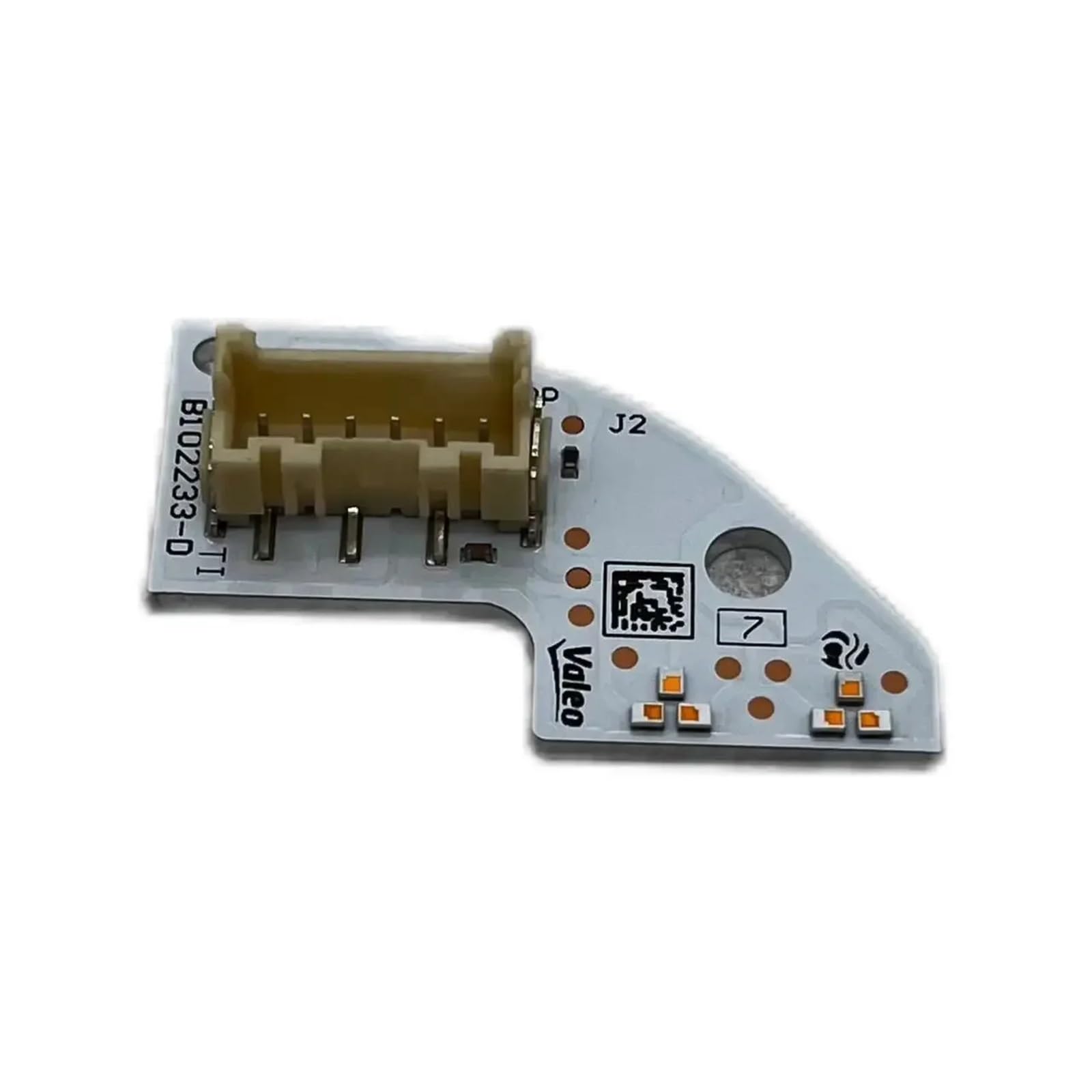 DSUIUWER Placas DRL Brilhantemente Brancas para Seat Leon, Farol LED, Módulo De Luz Diurna, B102233-B B102234-D B102233B B102234D(Large)