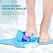 BESKAR Shower Foot Scrubber Mat with Pumice Stone, Cleans, Exfoliates & Smooths Your Foot Without Bending in The Shower or Bathtub, Foot Dead Skin & Callus Remover, Upgraded Non-Slip Suction Cups