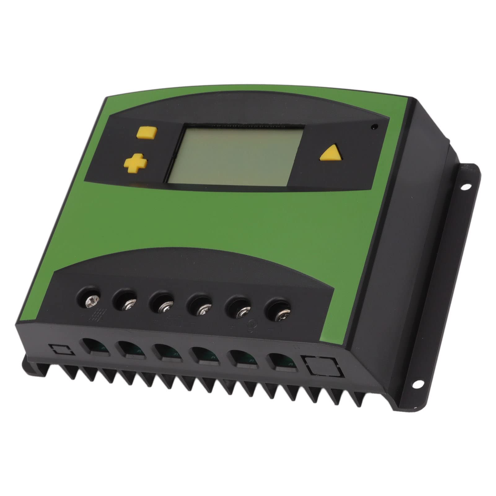 Hyuduo 12V 24V 60A Regulator ładowania Słonecznego ABS Panel Słoneczny Regulator Baterii z Wyświetlaczem LCD Automatyczne Przełączanie Napięcia 760W 1520W dla Użytkowników Systemu Off-grid RV Marine