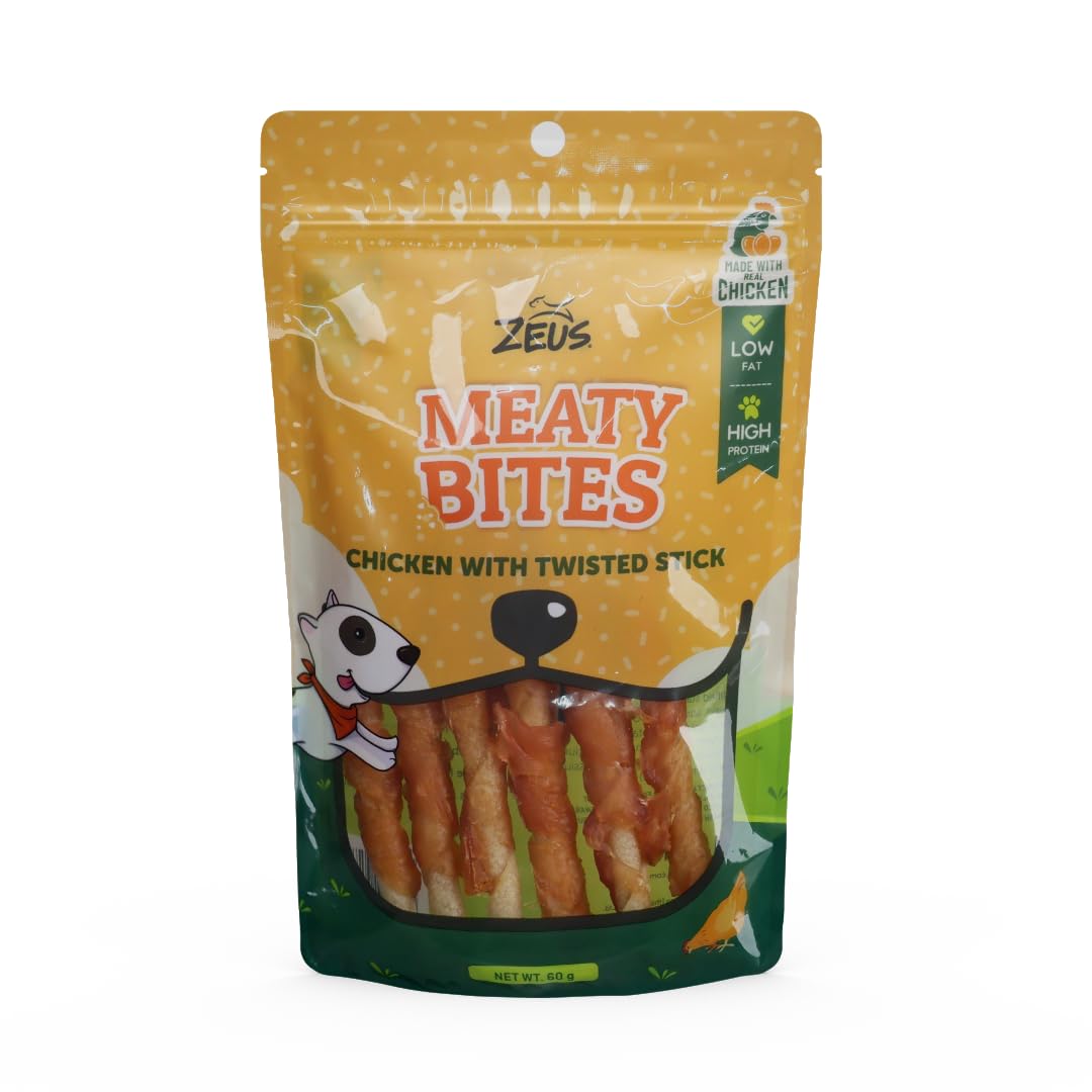 See full amazon price history chart for Zeus Meaty Bites Soft Chicken Wrapped Stick Style Dog Treat, Easy to Digest That Can Be Fed as Snacks or During Training, Chicken Breast Twist, 60 GMS Zeus Meaty Bites Soft Chicken Wrapped Stick Style Dog Treat, Easy to Digest That Can Be Fed as Snacks or During Training, Chicken Breast Twist, 60 GMS (B0CDGXTT16) Amazon Price History, Amazon Price Tracker