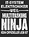 Produktbild Notizbuch: für IT-Systemelektroniker, über 100 Seiten Dot Grid Punkteraster für alle Notizen, Termine oder Skizzen, Jounal Format A4+