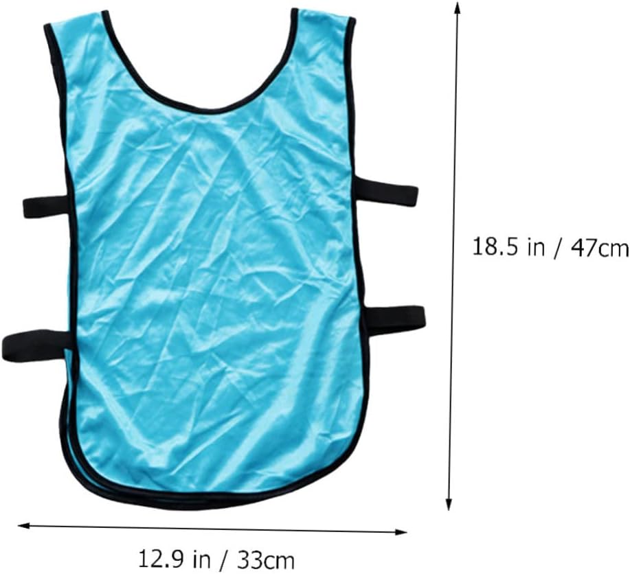 12pcs Material Vest Boys and Girls Summer Clothing Basketball Training Vest Youth Sports Equipment