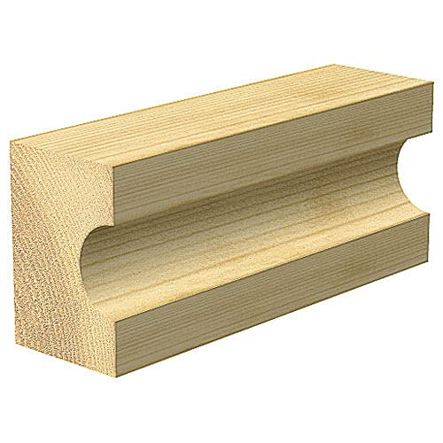 Trend Professional Double Guided Sunk Bead Router Cutter, 1/4 Inch Shank, 19.1mm Cut Diameter, 6.4mm Cut Length, 3.2mm Radius - Image 2