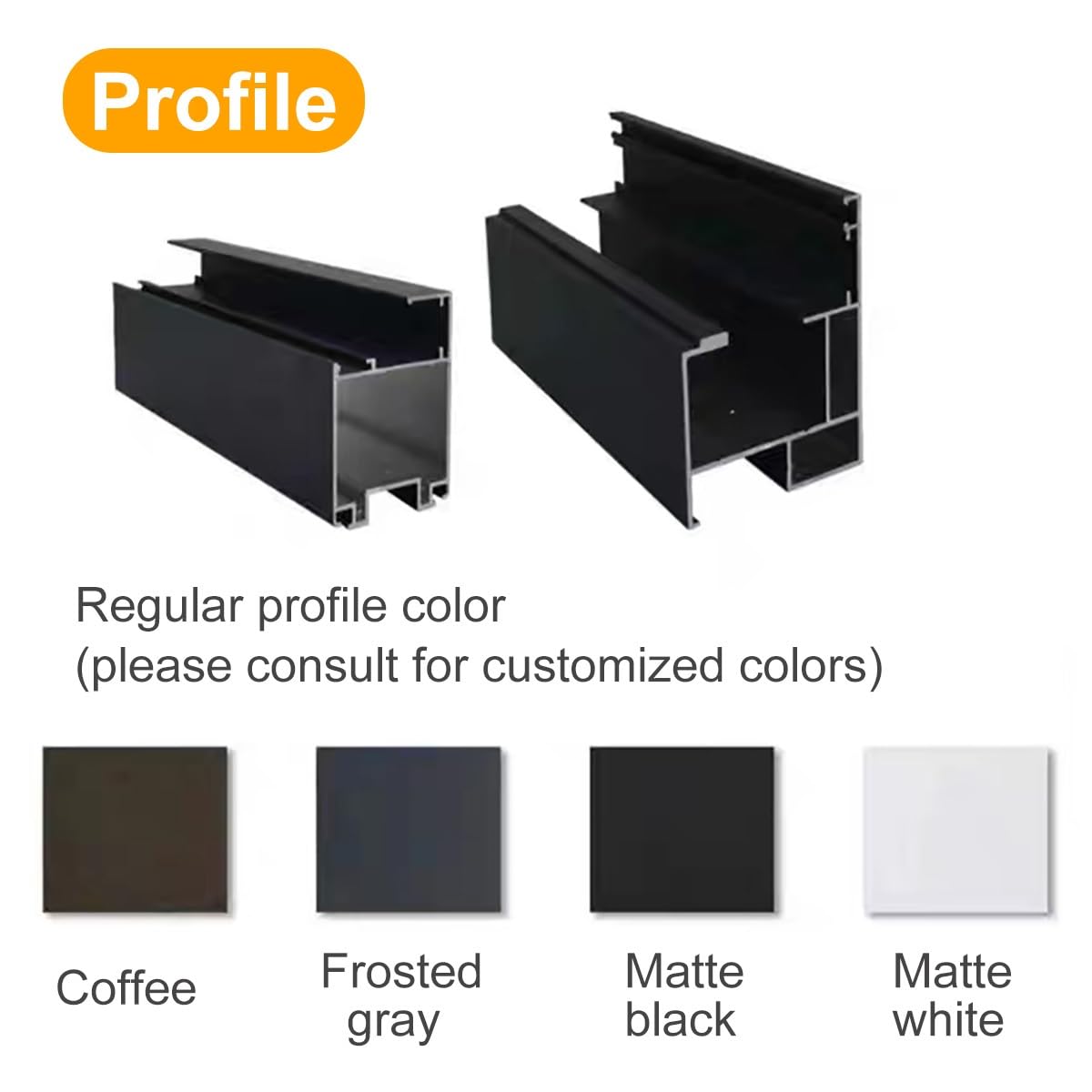 Ventanas Plegables para concesiones, Ventana corrediza Comercial de Vidrio con Marco de aleación de Aluminio, para restaurantes de Comida rápida, Personalizables(WxH 47.2x39.3in/120x100cm)