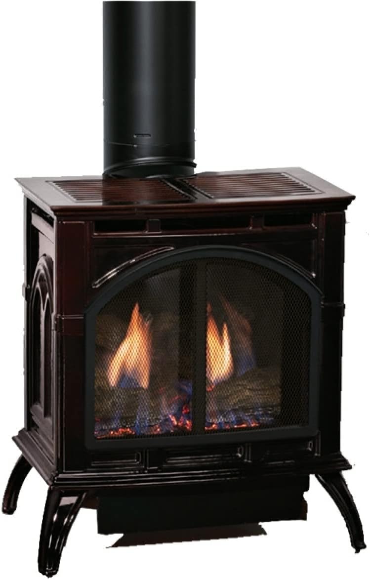 Heritage Cast Iron Matte Black Stove DVP30CC30FP - Liquid Propane