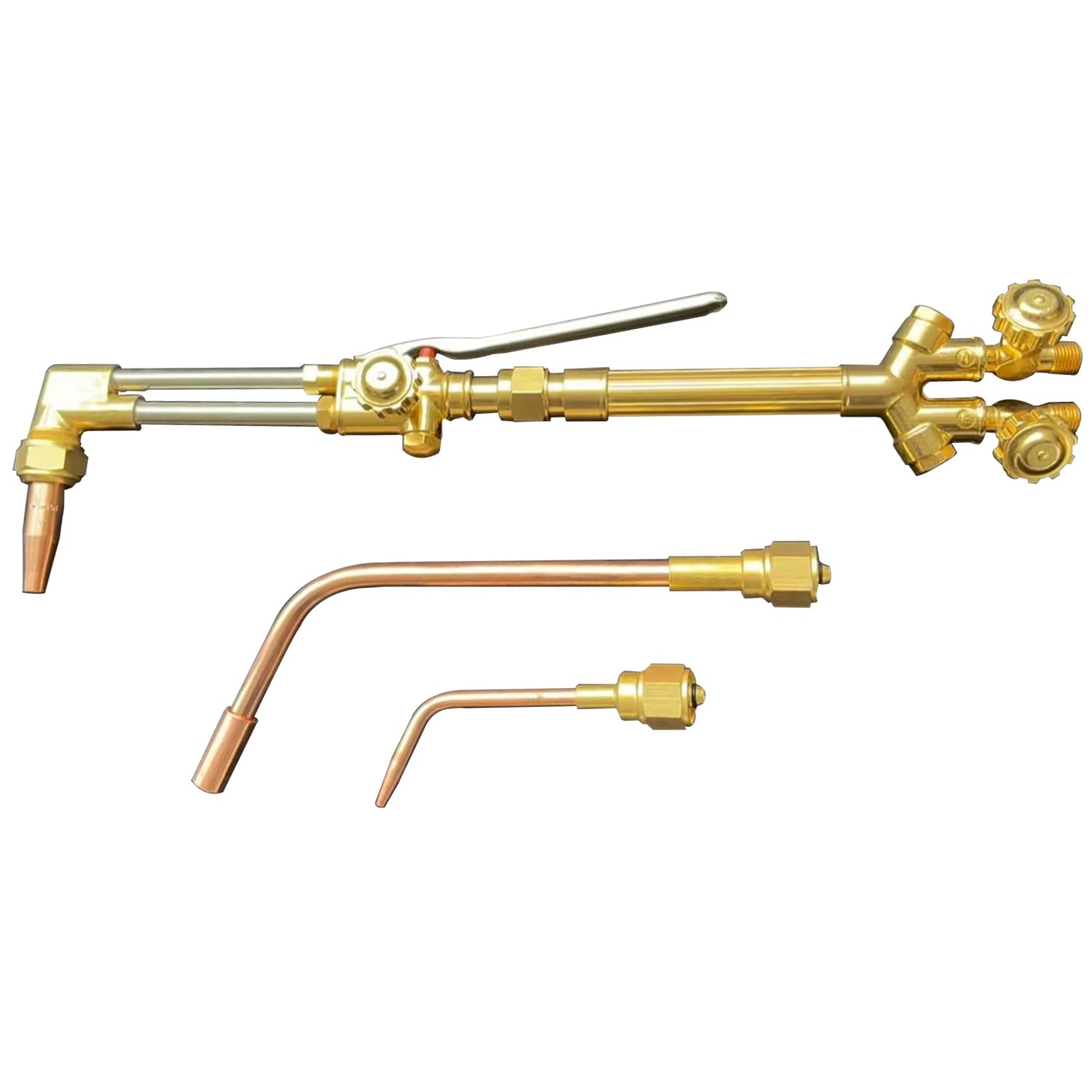 Fit with Victor Series 300 Cutting Torches Oxygen Acetylene Cutting Welding Heating Torch Replacement 315FC / CA2460 w. Check Valves, Acetylene Cutting Tip, Welding Tip, Heating Tip