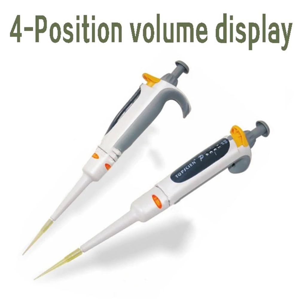 Cristalería de Laboratorio 1 unidad/paquete de 0,1 ul - 10 ml de volumen variable, micropipetas de un solo canal, pipeta de transferencia de laboratorio(0.5-10ul)