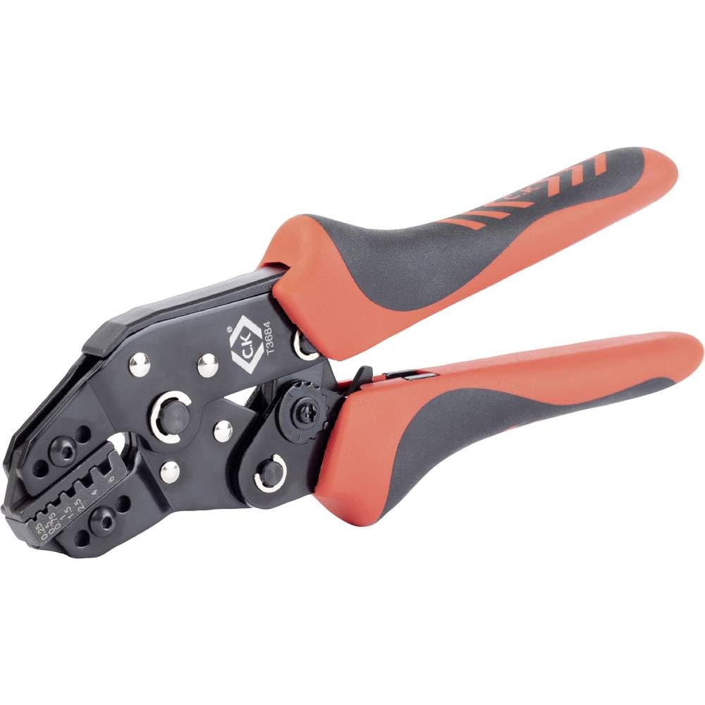 C.k Multicolor Ratchet Crimping Pliers For Bootlace Ferrules 0.25-6Mm², T3684,
