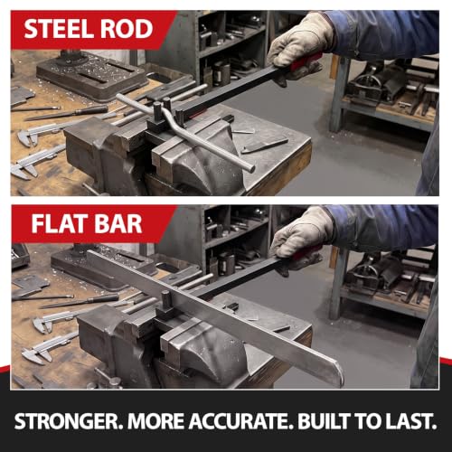 Image of Heavy Duty Wire Bender Tool, Mini Rebar Bender for Metal Rod