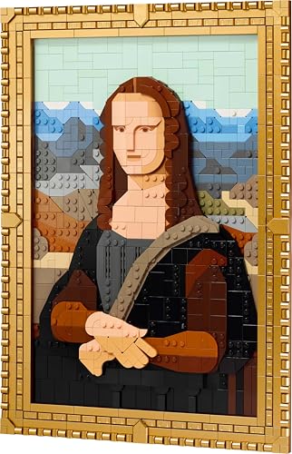 Image of LEGO Art Mona Lisa Painting Building Set for Adults 31213 - Building Blocks for Age 18+