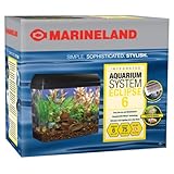 Marineland Eclipse Seamless Integrated Aquarium System Six, 6 Gallons