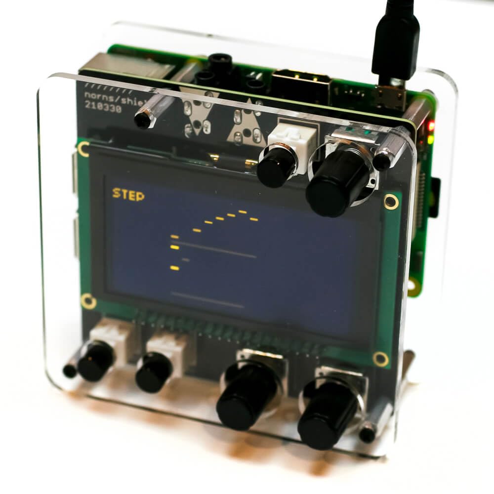 Kit DIY Monome Norns Shield - Computador de som portátil com