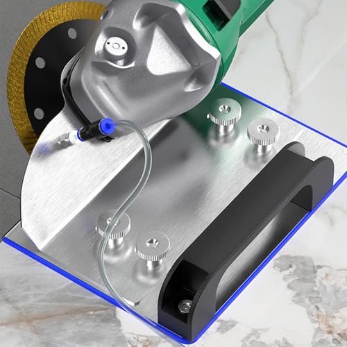 Soporte de amoladora angular con guía de biselado preciso para cortes de esquinas sin errores 6