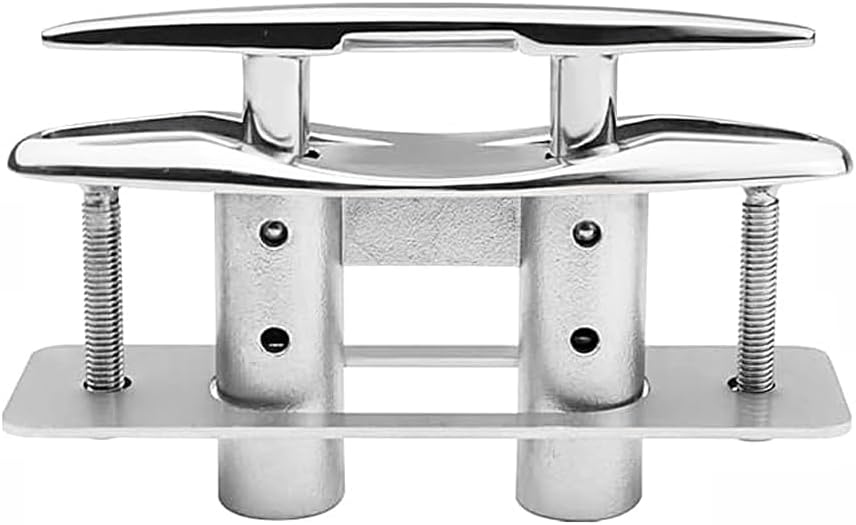 tooloflife Heavy Duty Pop Up Boat Cleat 316 Stainless Steel Retractable Flush Mount Pull Up Dock Deck Cleat Marine Hardware for Boat Yacht and Dock