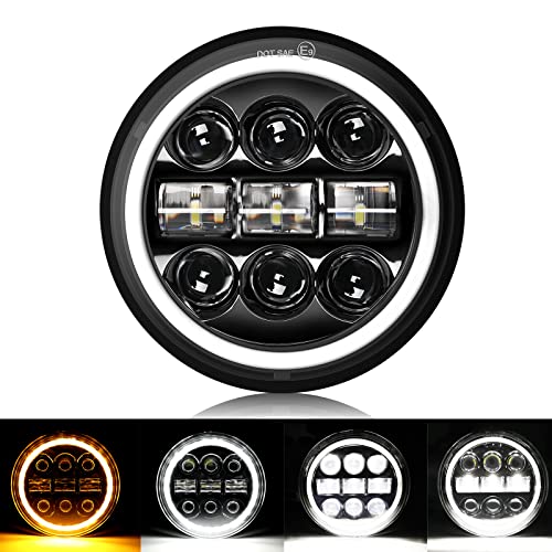 Amazon | GlintEYE 5.75 インチ LED ヘッドライト バイク用 4 種類