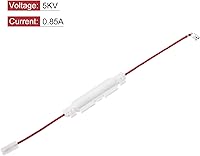 Vista 2 de MECCANIXITY Fusible de alto voltaje de microondas 5KV 0.85A reemplazo para hornos de microondas Parte 2 PC