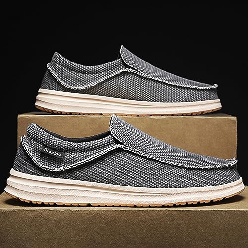 Men's Boat Shoes,Classic Look Lightweight Soft Men's Loafers & Slip-ons,Casual Comfy Breathable Deck Shoes Mens,with Non-Marking Outsole and Drainage3