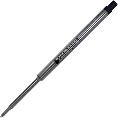 Monteverde - Recambio para bolígrafo Waterman, punta fina, color azul y negro, 2 por paquete (W422BB)