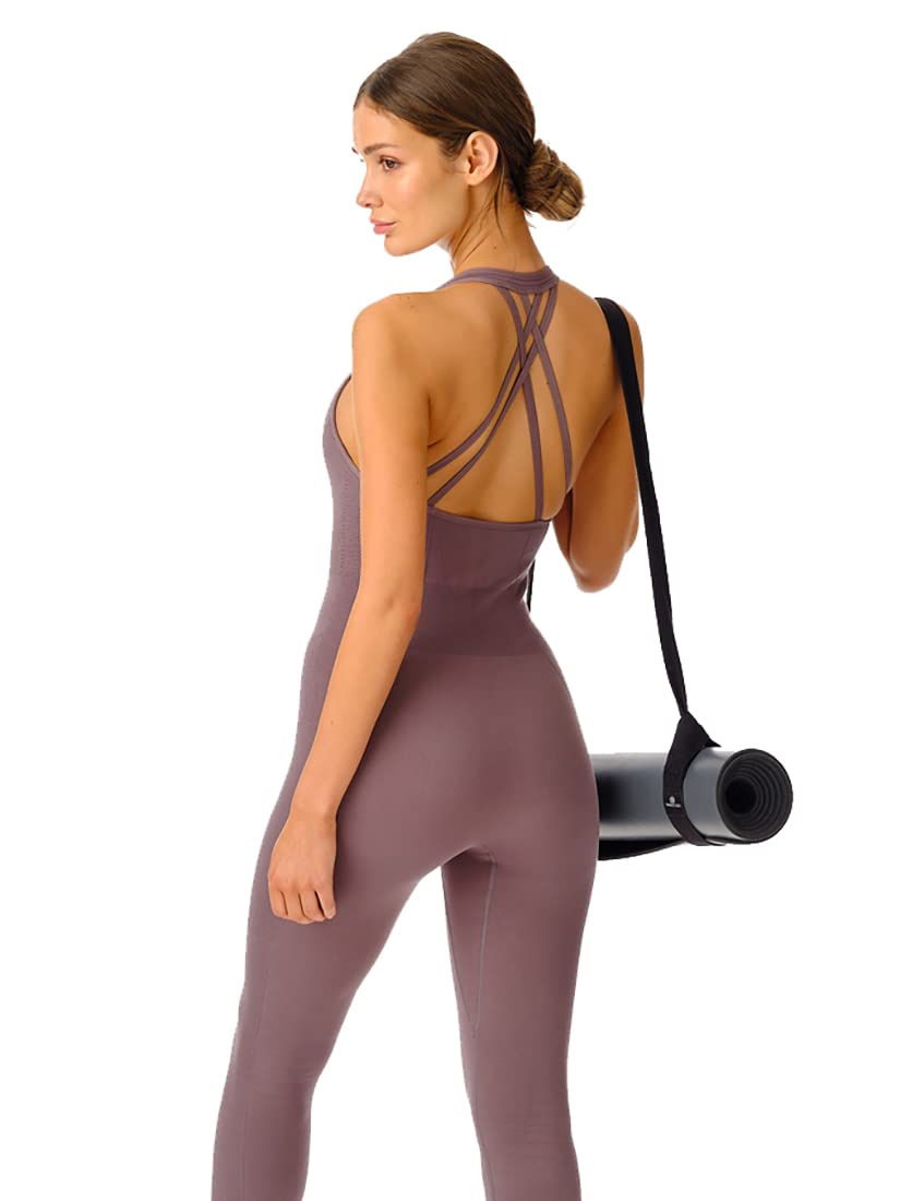 Homtiky Tappetino Yoga Sughero Antiscivolo, Tappetino Sportivo