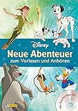  Disney Klassiker: Neue Abenteuer zum Vorlesen und Anhören: 4 neue Disney-Geschichten - Hörfassung auf der beiliegenden CD (ab 3 Jahren)