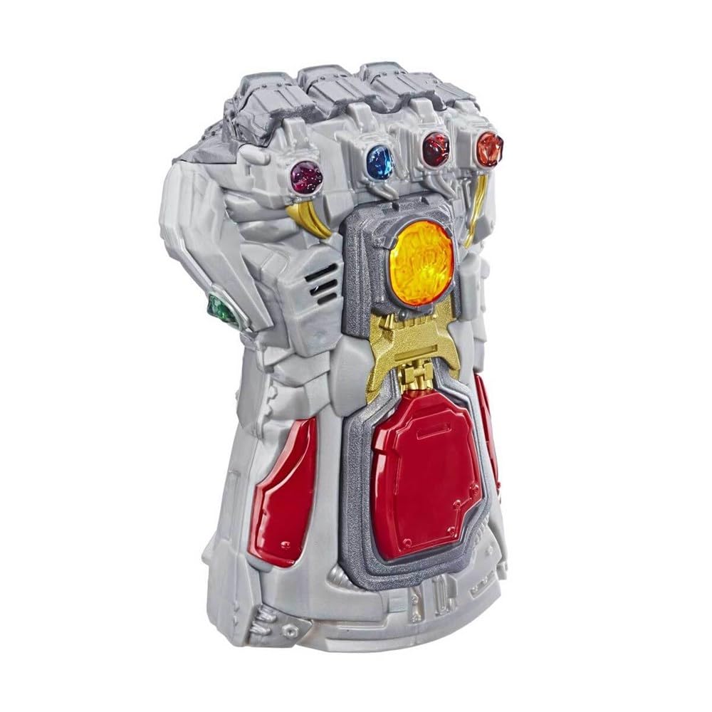 Guantelete Electrónico De Avengers Endgame Con Luces Y Sonidos – Hasbro, Tamaño Medio Para Niños