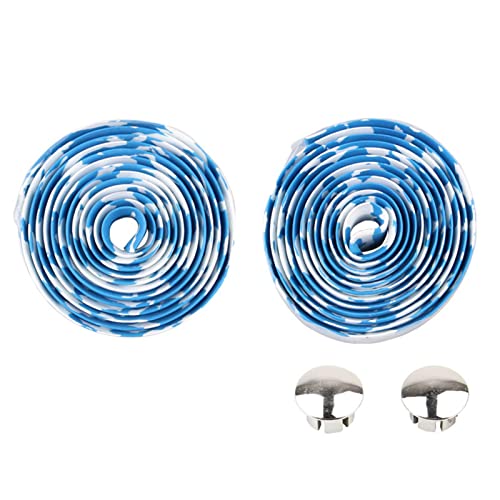 Bike Handlebar Tapes 2 Rolls,Non-Slip Bicycle Handlebar Tape - 190Cm Cycling Steering Wheel Wraps Tape, Shock And Sweat Absorbing, Non-Slip, For Touring Cycling And Road #TOP6
