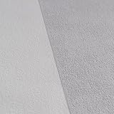 A.S. Création Vliestapete Memory Tapete mit Blockstreifen 10,05 m x 0,53 m creme grau weiß Made in Germany 329902 32990-2