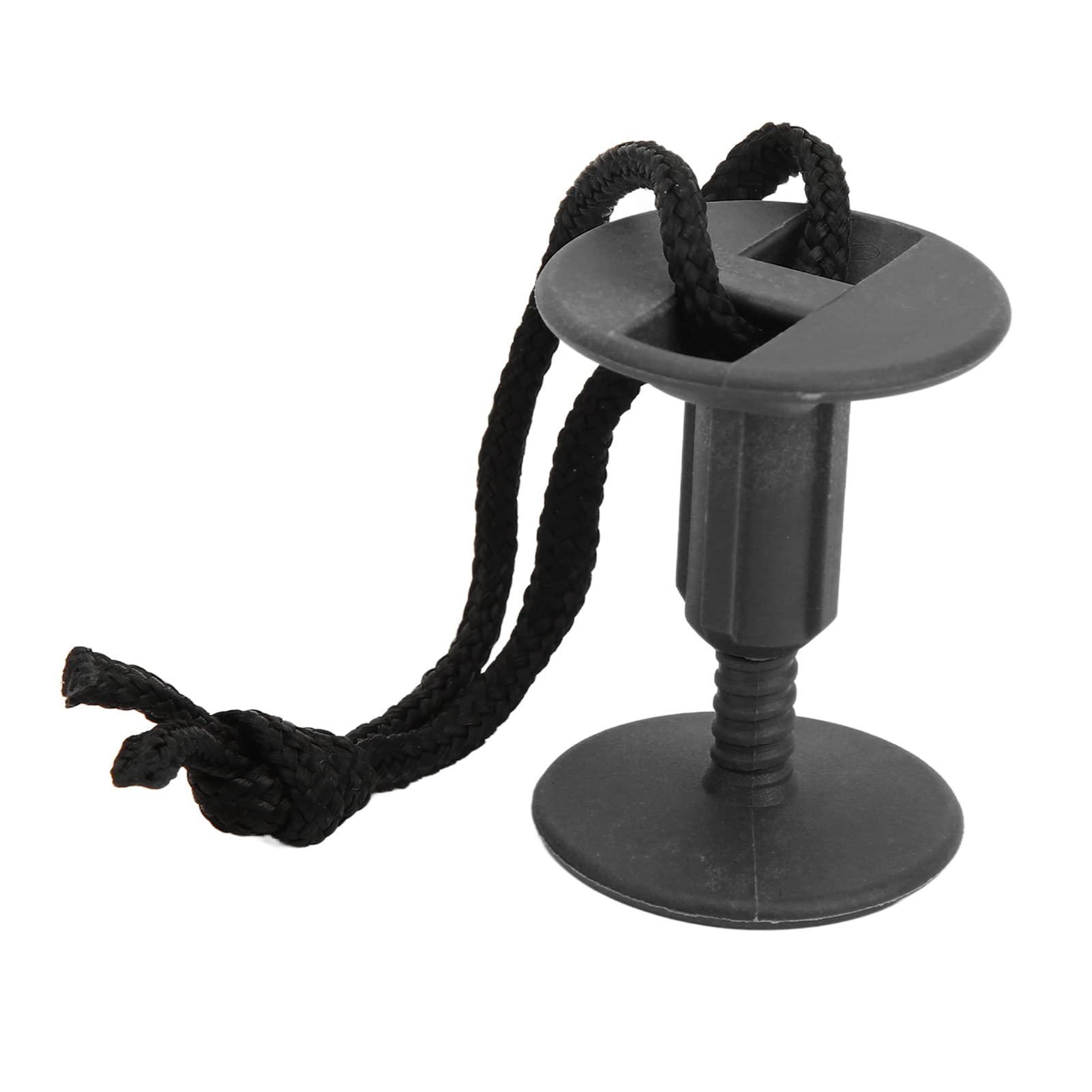 6Pcs Surf Board, Plug Nylon Plastic Leash Leg Rope Surfboard Accessoryblack (Black)