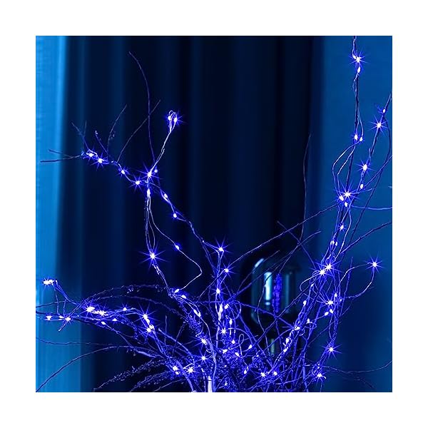 Fairy lights 66 ft 200 led usb twinkle string lights plug in silver wire lights with remote and timer 8 modes outdoor waterproof starry lights diy party wedding christmas decoration - image 7