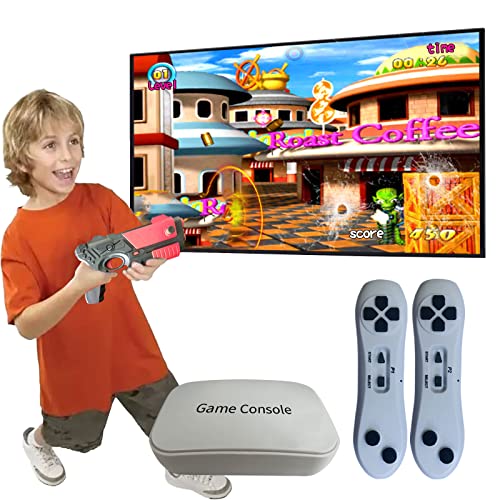 Damcoola Game Console With 900+ Games, Tv Retro Video Game Console For Kids & Adults, Game Box With Ar Gun Games,2 Handheld Wireless Game Controllers, Plug& Play, Toy Gift For Boys And Girls Age 3 + #TOP27