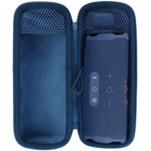 Image of Storage Case Compatible with JBL Flip 7 /6 / 5 Portable Waterproof and DropProof Speaker (Blue)