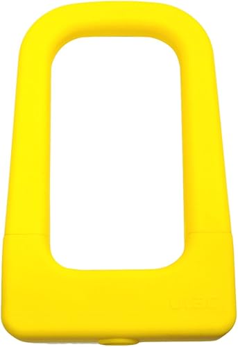 Ulac Magnum Force - Funda de silicona, cerradura en forma de U, 2.9 x 5.5 pulgadas (2.874 x 5.512 in), UL-MU3-04 amarillo