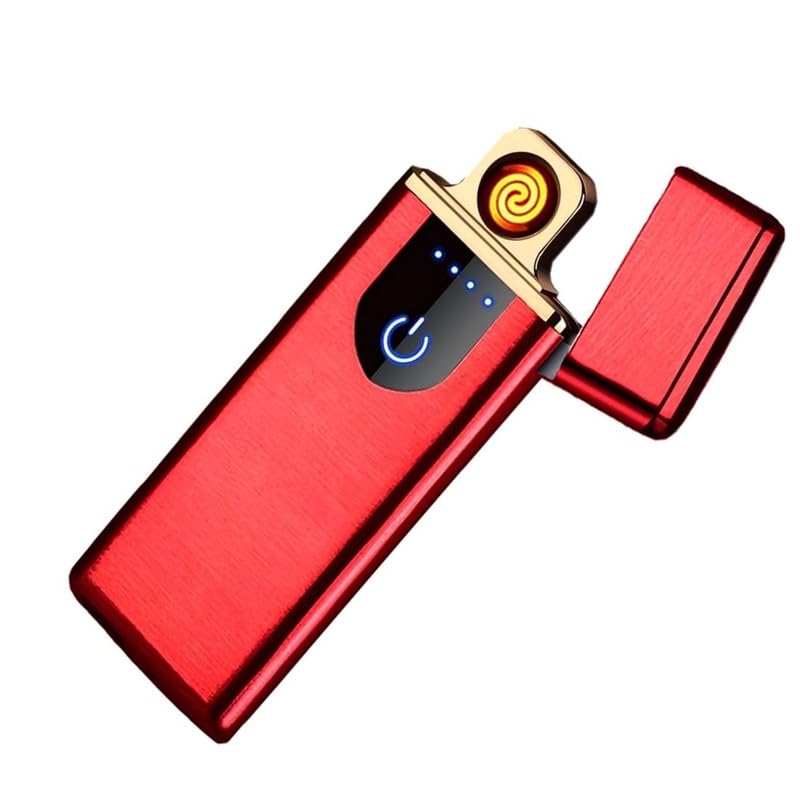 Drumstone 𝟭𝟬 𝘆𝗲𝗮𝗿𝘀 𝘄𝗮𝗿𝗿𝗮𝗻𝘁𝘆 Cap Straight USB Touch Lighter ? Rechargeable, Flameless, Windproof Lighter for Smokers, Travelers & Outdoor Enthusiasts-image-21