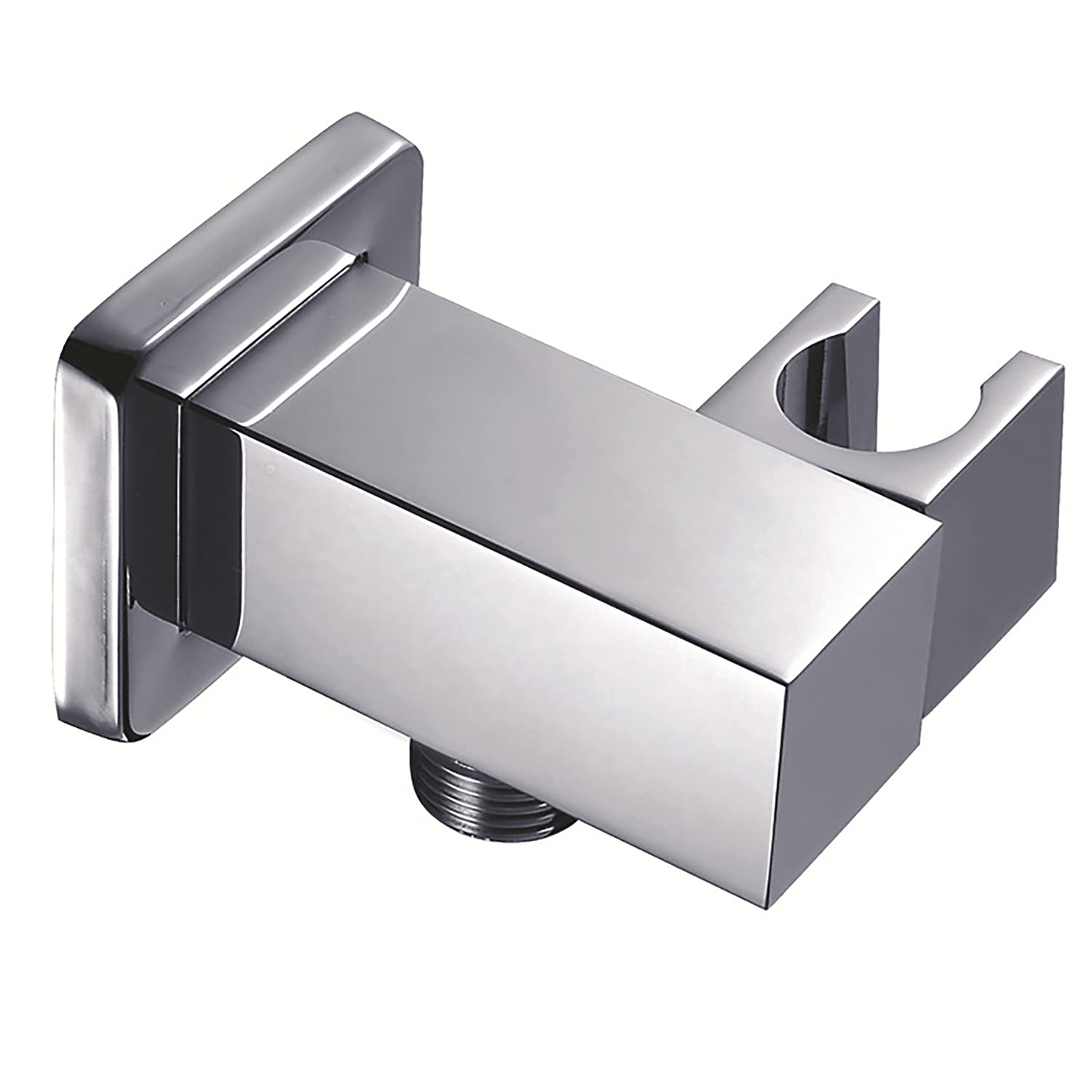 Xlandalyuefa Silver Adjustable Shower Head Holder On Wall Mount Bracket For Height Handheld Large Angle(Silver)