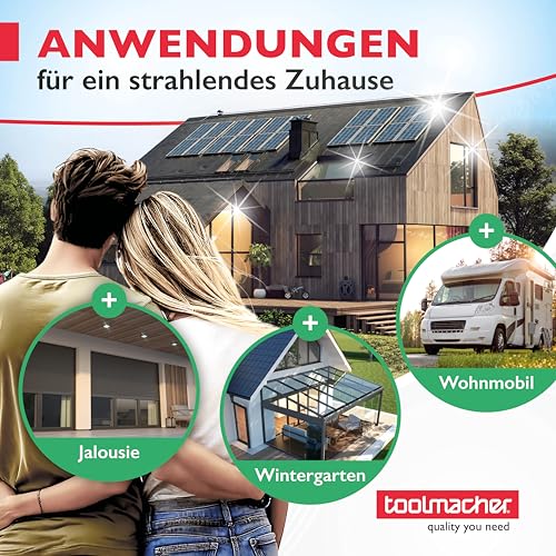 Lkw-Waschbürste Toolmacher Teleskop 6 Meter mit Schneeschieber