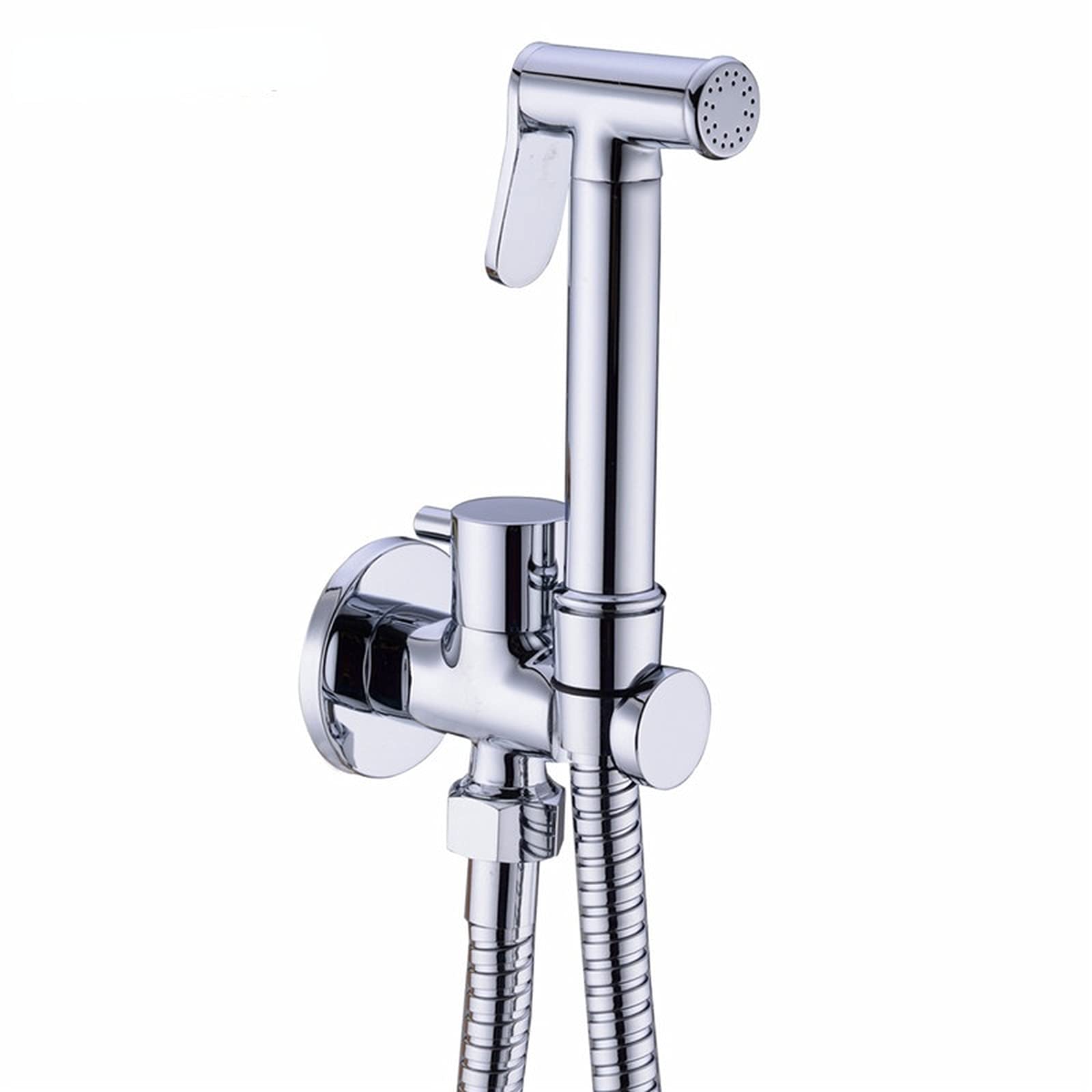 Inodoro Bidé de mano Spray Cabezal de ducha anal Kit de ducha Shatta Válvula de latón portátil Pulverizador de bidé de baño Manguera de soporte de grifo de chorro