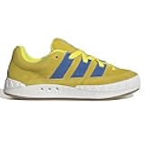 Mens Adimatic Lace Up Sneakers Shoes Casual - Yellow