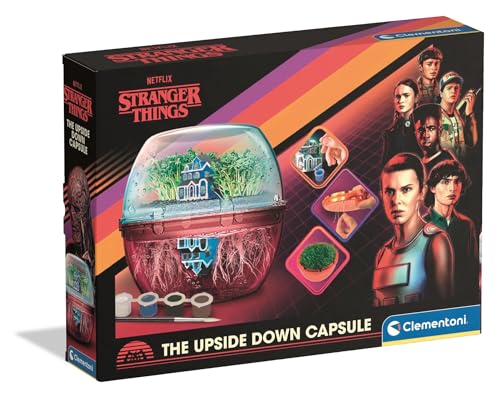 Clementoni Stranger Things Casa de Vecna y El Otro Lado, Juguete Creativo, para Niños, Fabricado en Italia, Multicolor - 18802