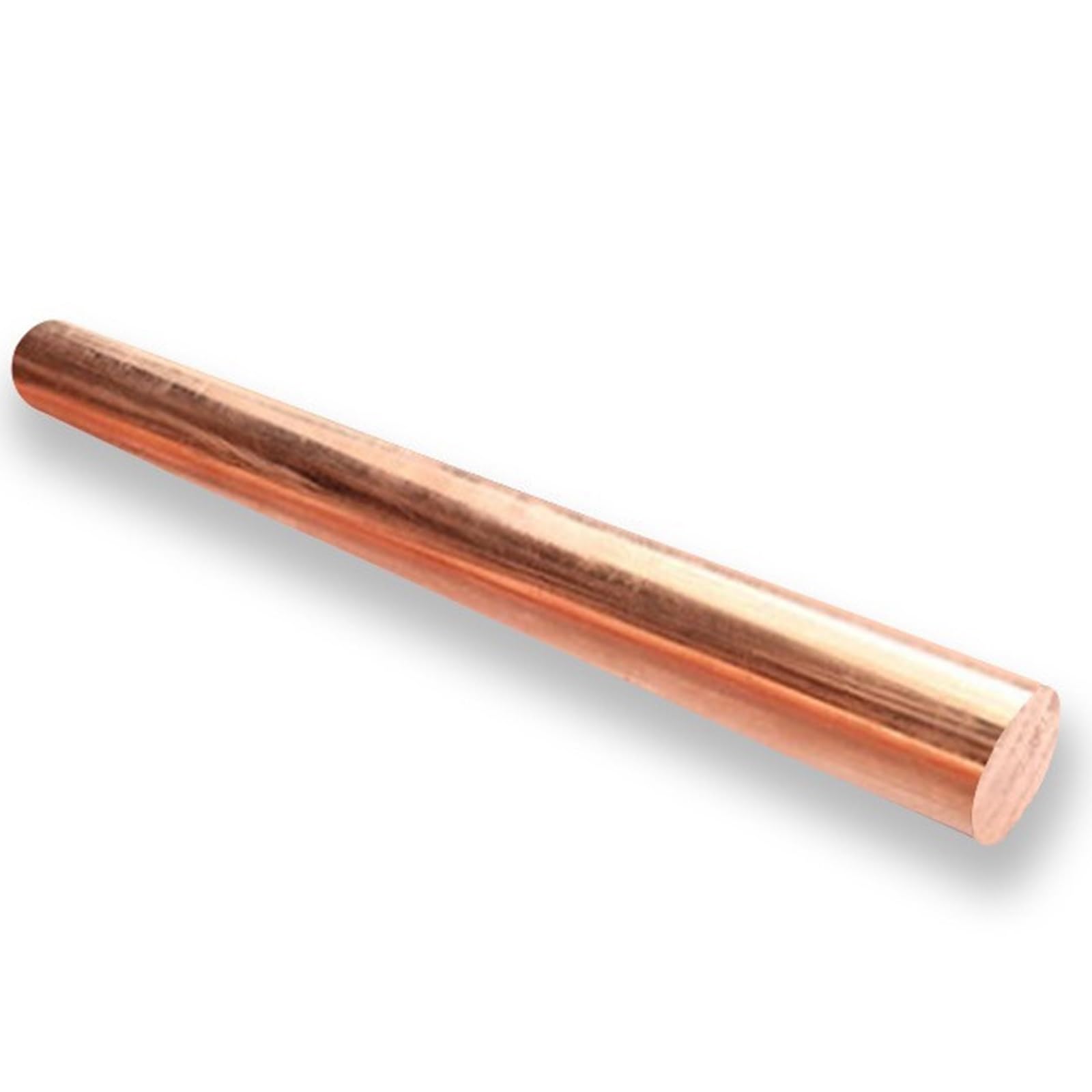 Varilla De Cobre Puro Barra De Cobre CU Metal Varillas Apto para Maquinaria Industrial, Varias Especificaciones Disponibles,Length 250mm,Dia 25mm