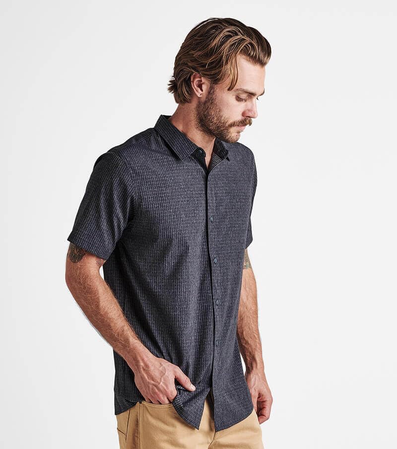 Roark Bless Up Breathable Stretch Button Up Shirt - Men's Button Down Short Sleeve Shirt, Casual Short Sleeve Shirt for Men 7