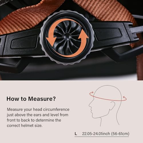Ckorison Bike Helmet for Adult Men and Women, Bicycle Helmet for Commuting Road Biking Skating with Adjustable Dial Size 56-61cm - Image 6