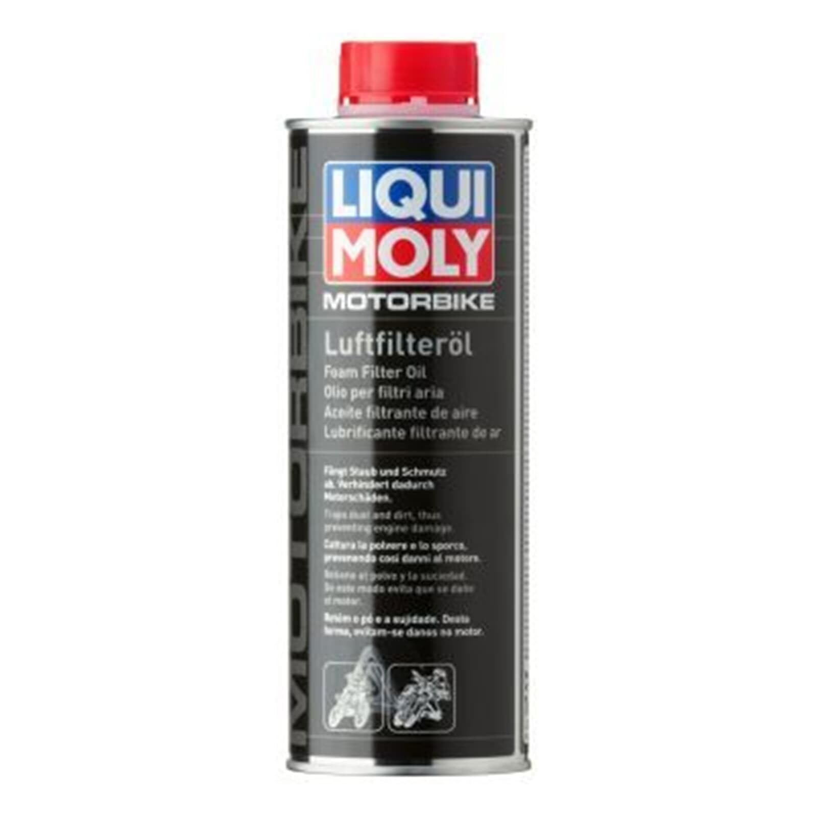 Liqui Moly Motorbike Olio per filtri Aria, 500 ml, Cure motociclistiche, sku: 1625