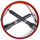 Best For Sports Das BESTE SPRINGSEIL FÜR SIE – Das NEUE PRO Deluxe Springseil mit Kugellager für Double Unders - Ideal für CrossFit Training, WOD's, Boxen, MMA und Fitnessübungen – 100% Lebenslange