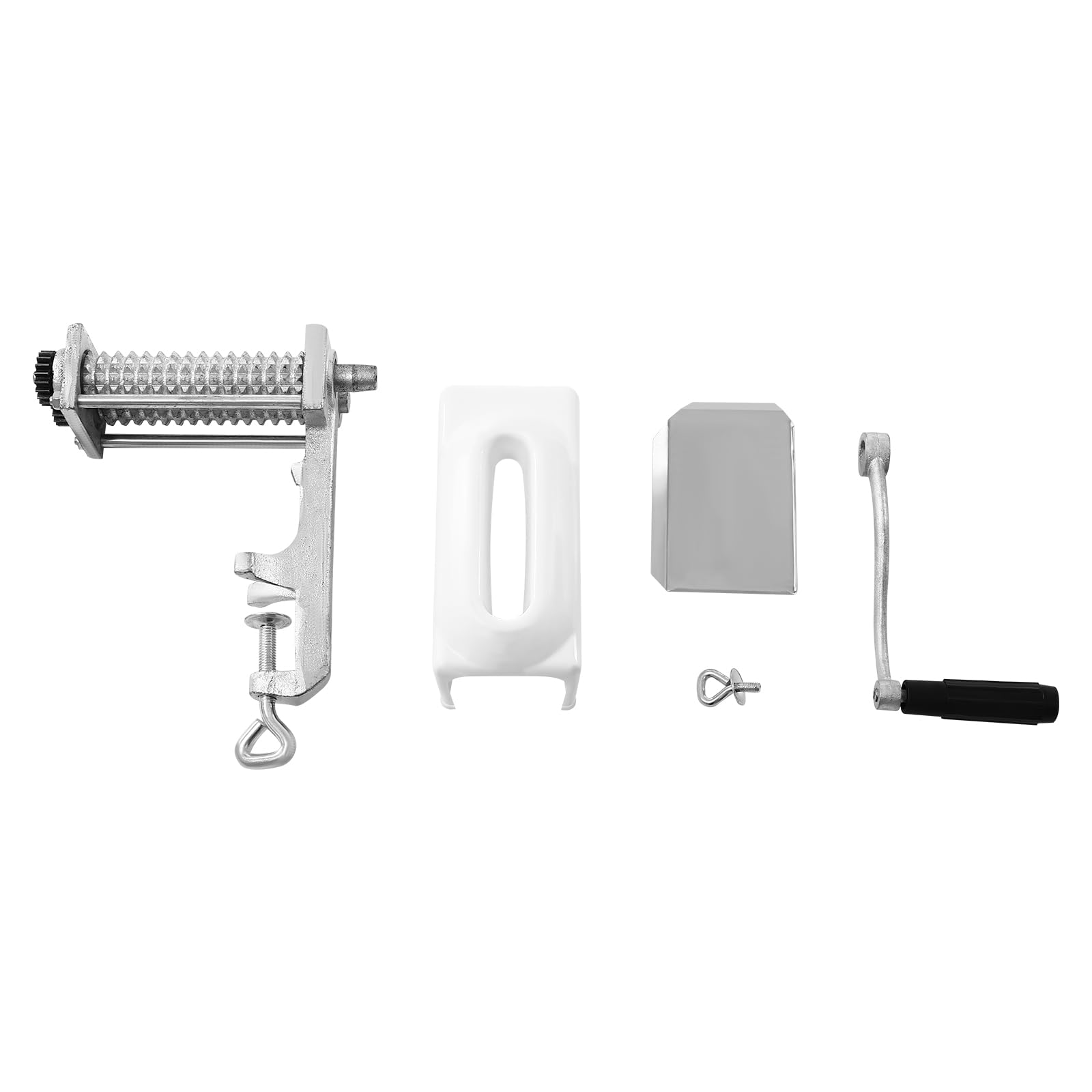Manueller Fleischklopfer, verstellbarer Halter für Zuhause und Restaurant, langlebiges Design aus Gusseisen und Edelstahl, 11,4 cm breit, 1,3 cm dick