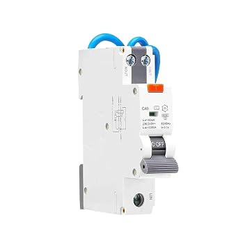 1P+N ELCB RCD RCBO Automatic Circuit Breaker with Over Current Leakage ProtectionGYR10N-40 Type A,40A 30mA