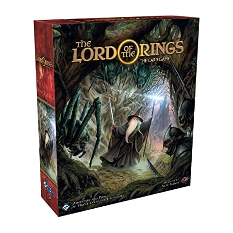 The Lord of the Rings: Card Game Revised Core Set | Adventure/Cooperative for Adults and Teens Ages 14+ 1-4 Players Average Playtime 30-120 Minutes Made by Fantasy Flight Games Cover