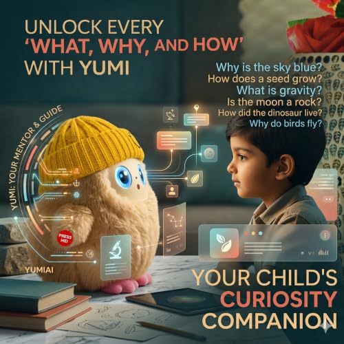 Image of Yumi Bear - AI Powered Talking Toy | Learning & Storytelling Robot Toy | All Indian Languages for Boys and Girls Aged 4+