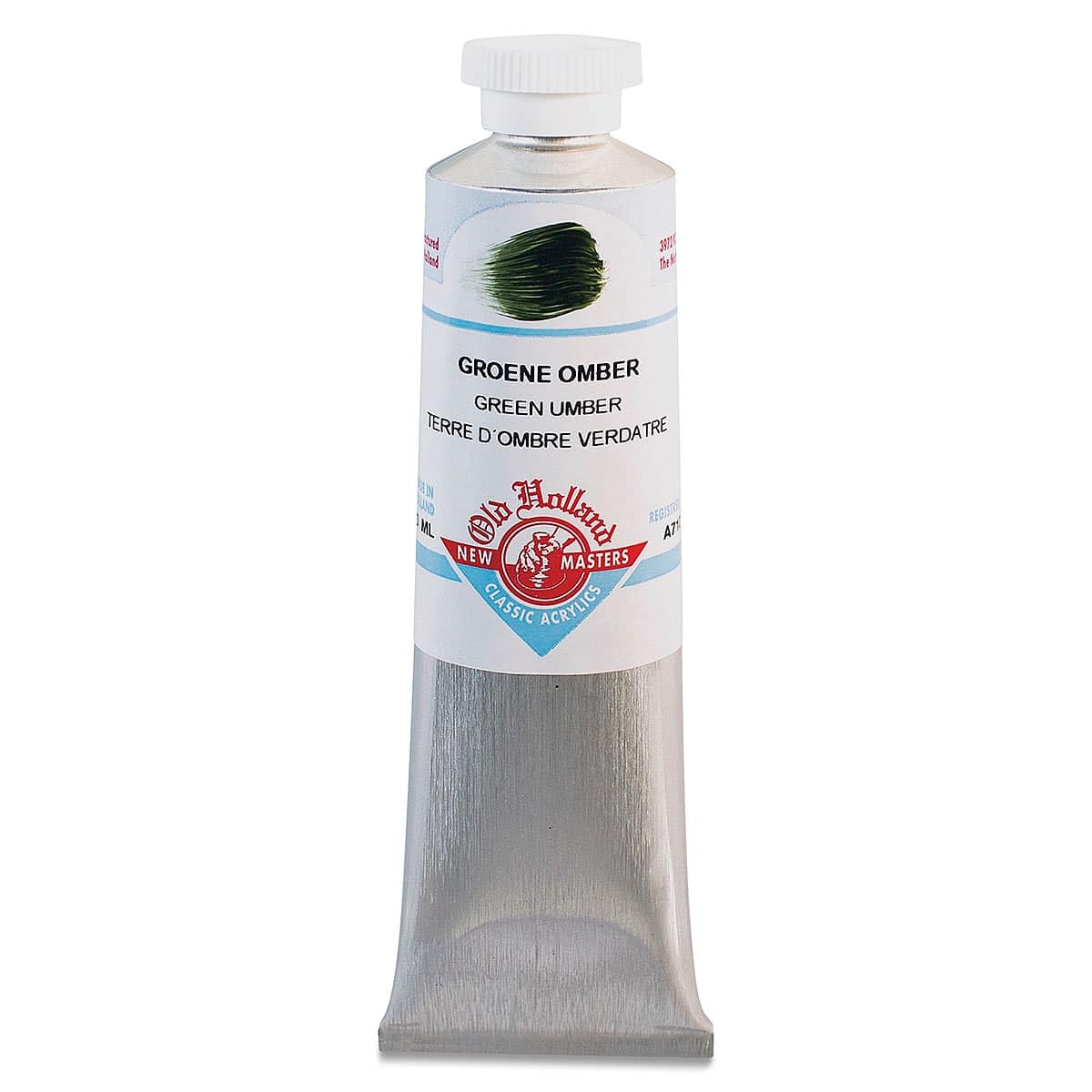 Old Holland Green : New Masters Classic Acrylics : Umber 60Ml Tube
