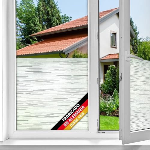 d-c-fix vinilo adhesivo para cristales ventanas Lubiana autoadhesivo opaco translúcido privacidad decorativo para mampara de ducha baño lámina pegatina 45 cm x 2 m