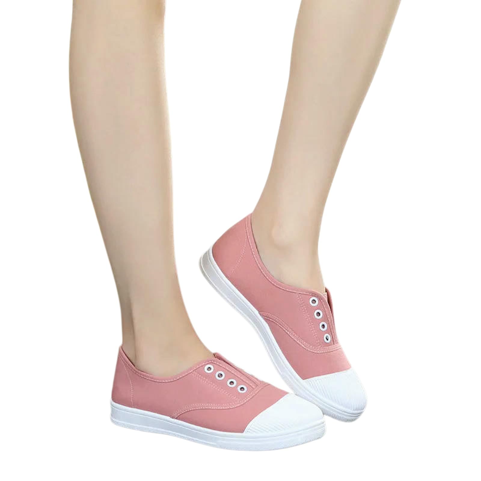 Sneaker Donna Tela,Scarpe da Ginnastica Casual da Donna, Ballerine Basse, Stile Vintage Femminile